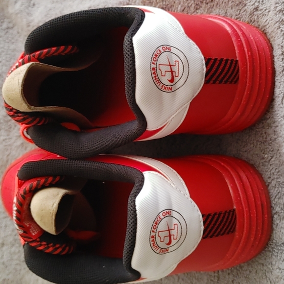 Nike Air Force 1 Lunar 'University Red' - Picture 7 of 7